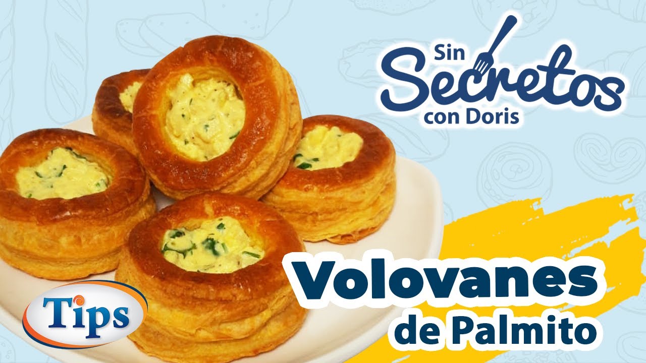 Volovanes de Palmito