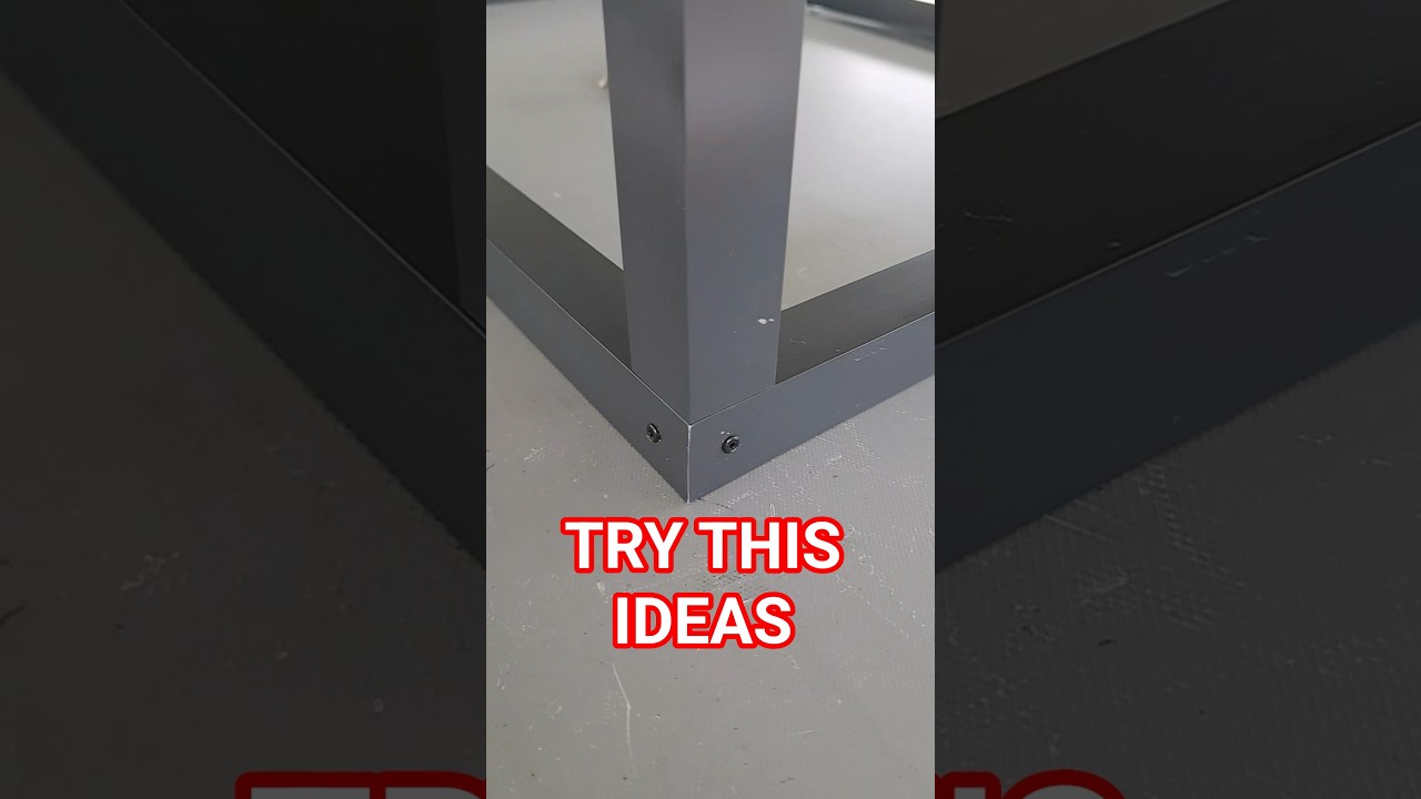 32 mm square section corner joint ideas!aluminium Fabrication 