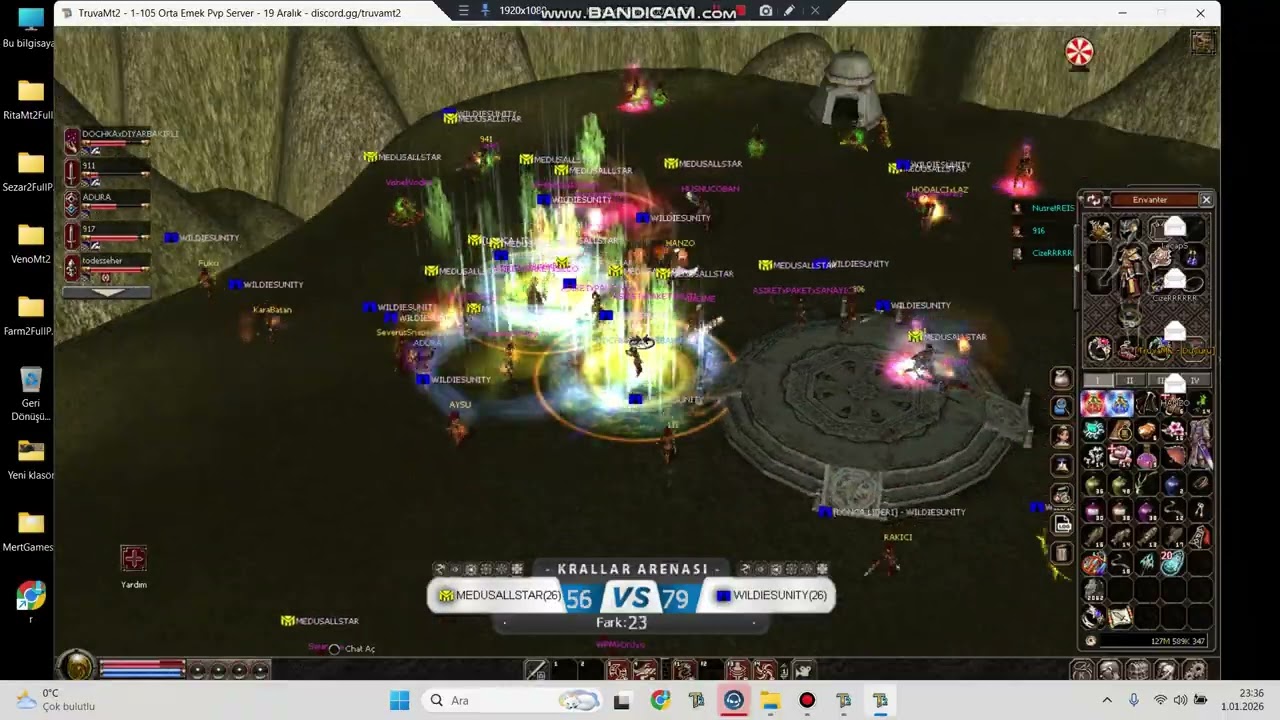 Truva2 wildies ws kolsuz nusret medusa :D
