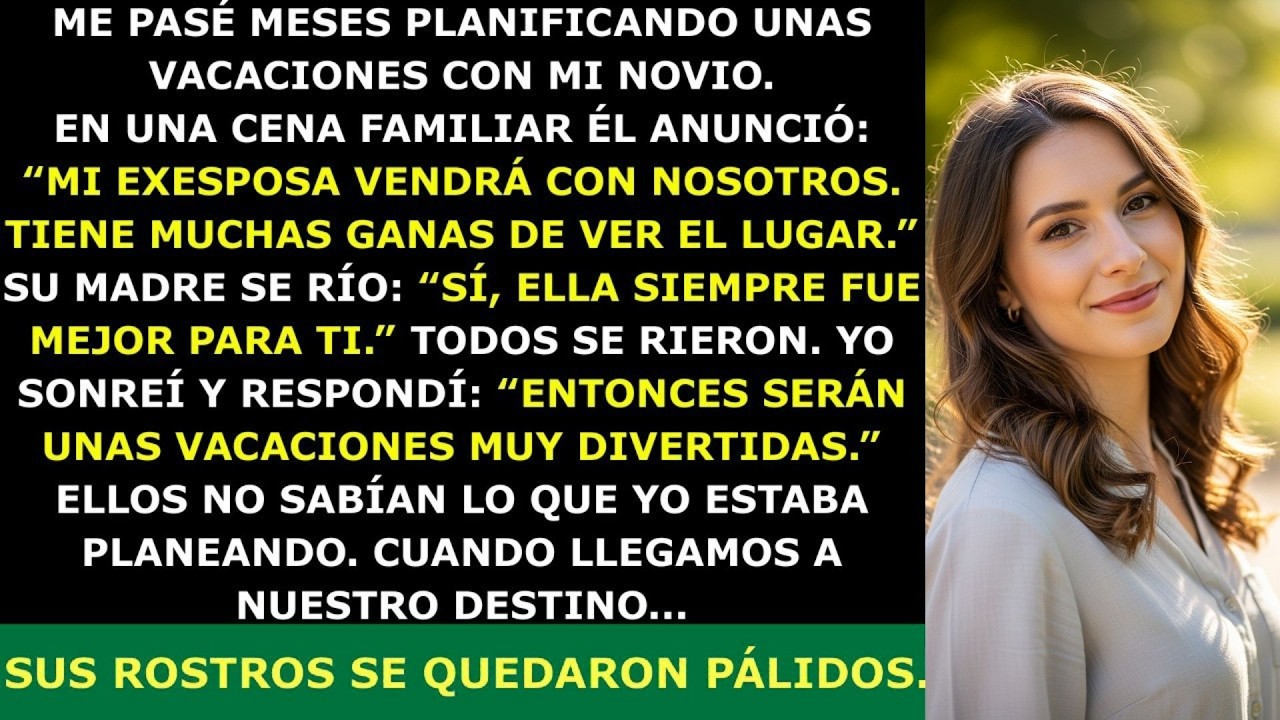 ' Mi Novio Dijo Que Su Exesposa Vendría a Nuestras Vacaciones — Pero No Esperaban lo Que Pasó 🔥