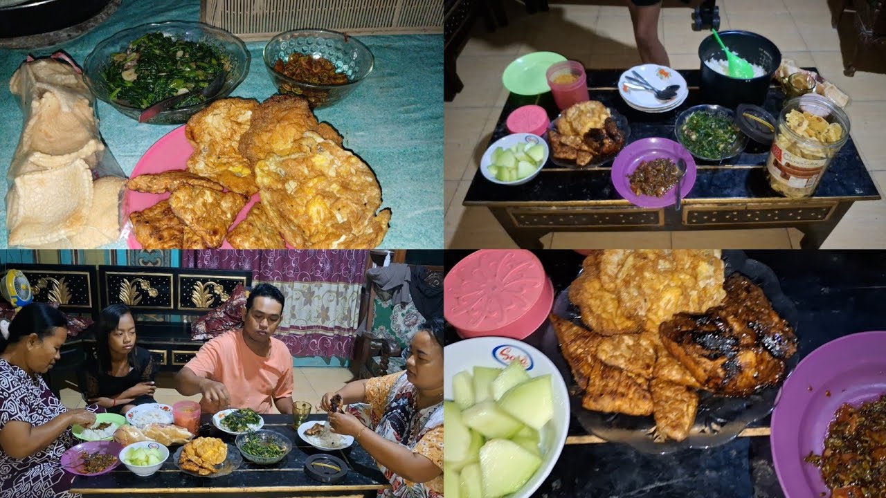SAHUR HARI KE 2 - DENGAN MENU OSENG KANGKUNG,MAS WAWAN BENGI² KRAMAS WAH WAH WAHH