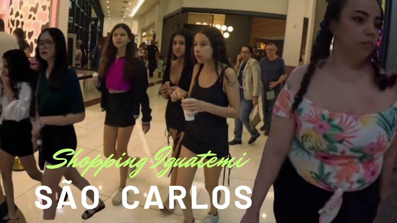 Săo Carlos Brazil 🇧🇷 SHOPPING IGUATEMI 2023 | Full Walking Tour in 4K
