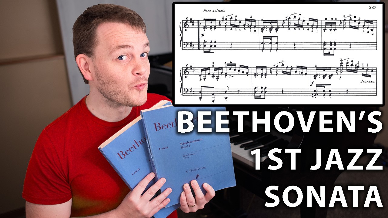 Beethoven was writing jazzy music back in 1801!
