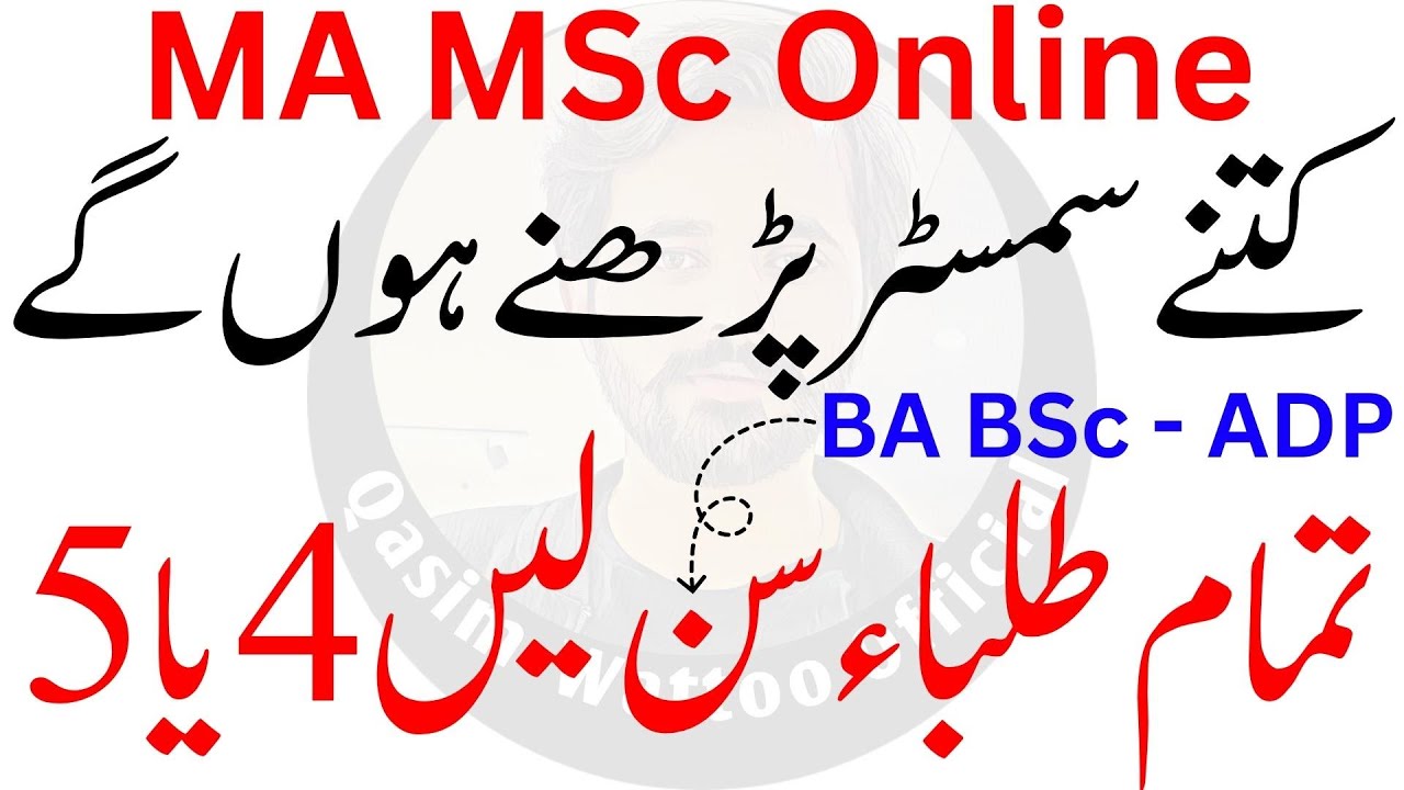 MA MSc Admission 2023 | MA MSc Online