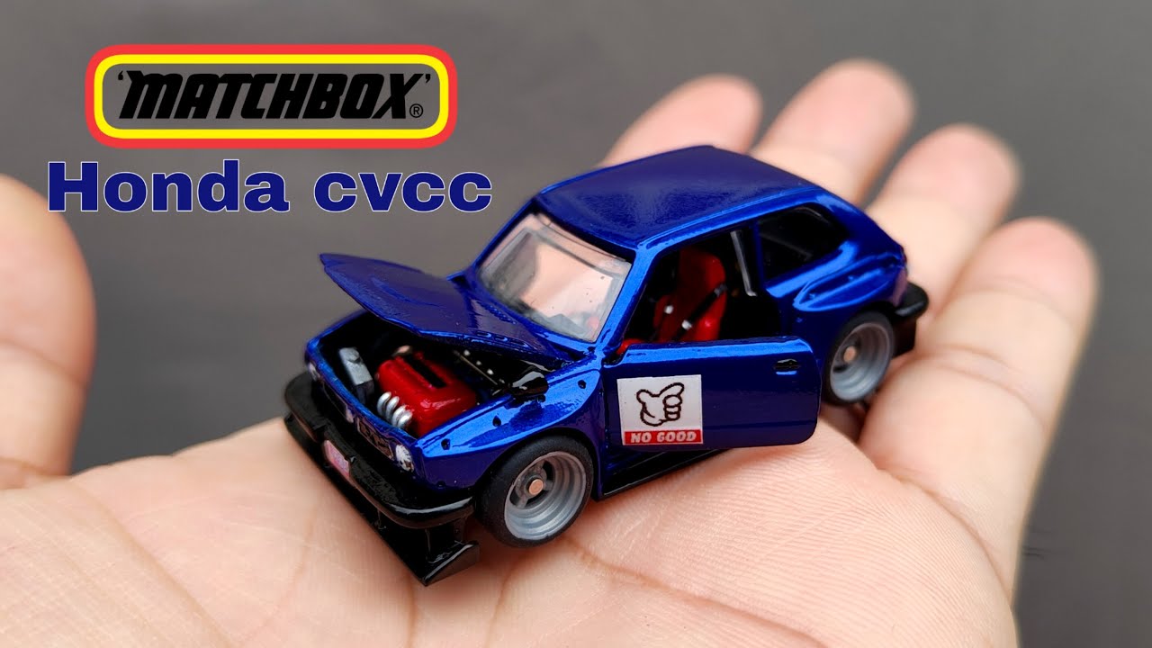 CUSTOM MATCHBOX HONDA CVCC