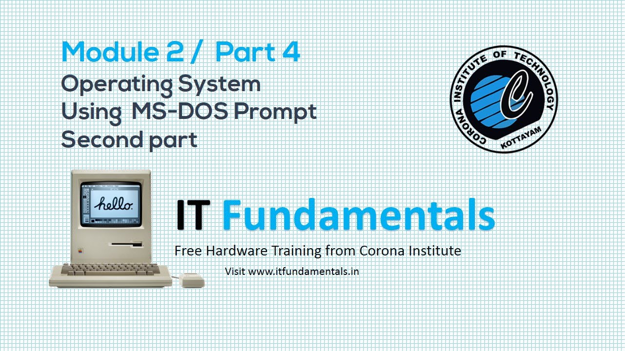Part 19 : Using Command Prompt Interface in Microsoft Family OS