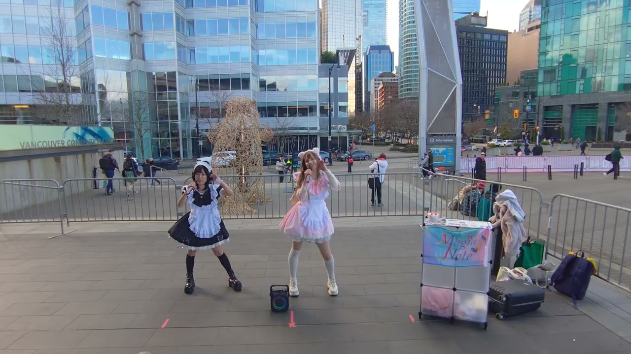 Outdoor panel performance by MagiaNote (Fan Expo Day 2 on February 15, 2026)
