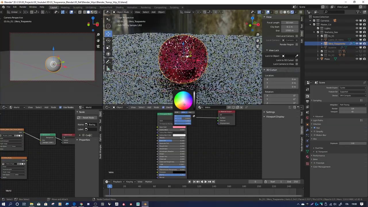 Blender - Trasparenza in Eevee e Cycles