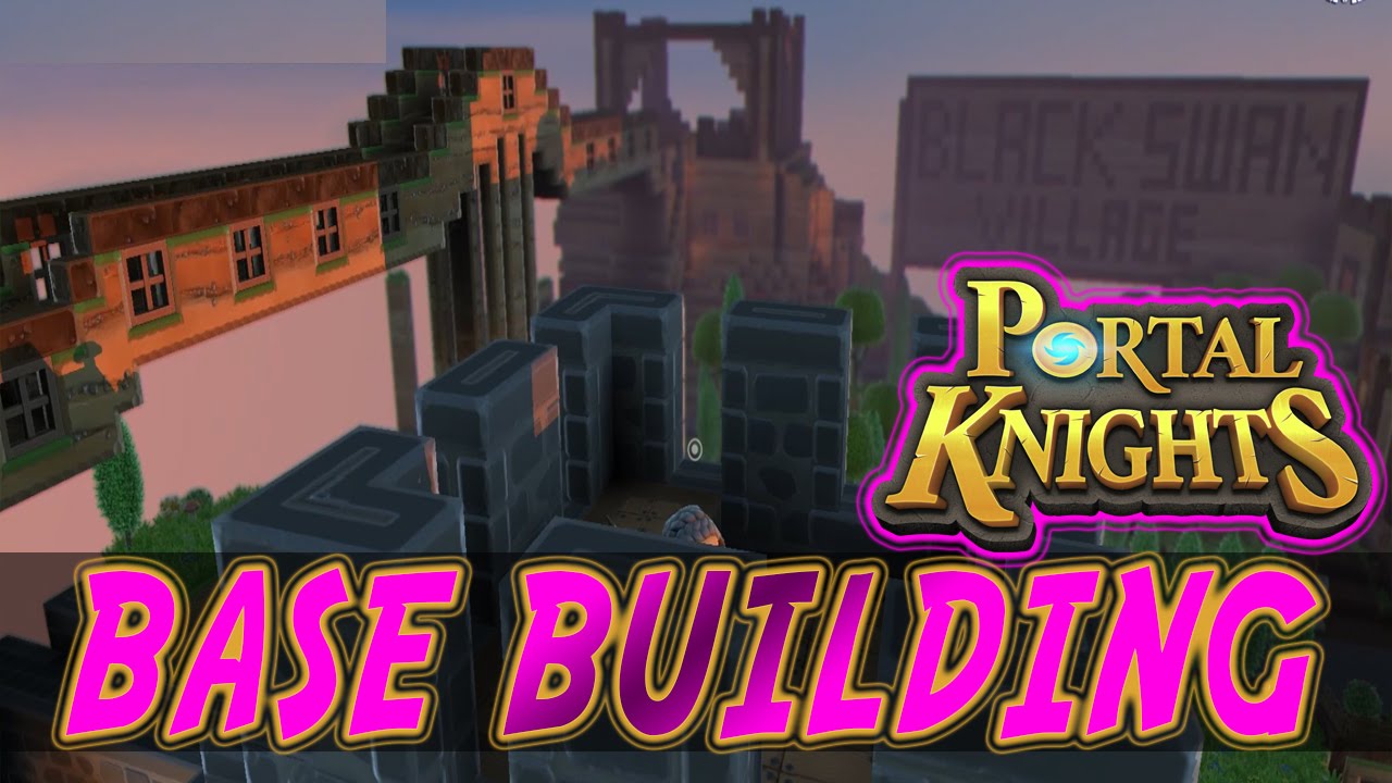 Portal Knights ➤ MY EPIC BASE WALKTHROUGH ➤ Black Swan Village