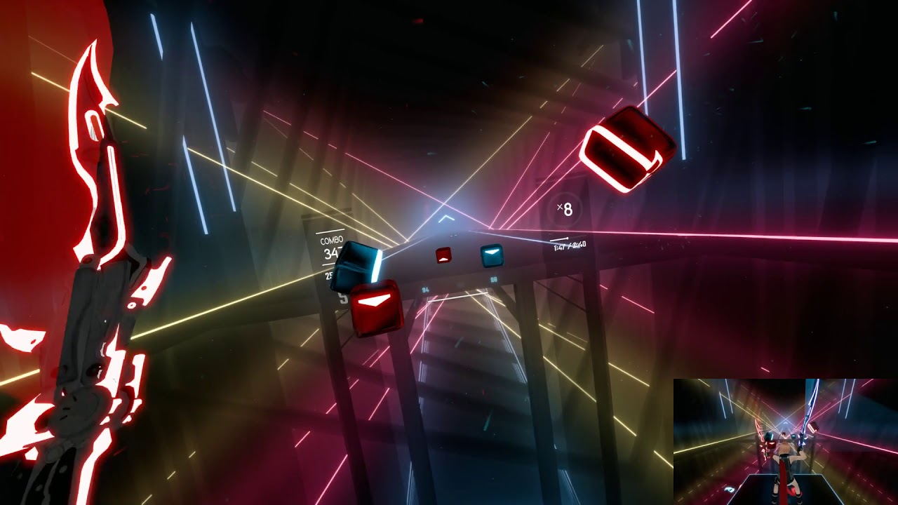 Beat Saber - You Give Love A Bad Name (Expert, Full Combo)