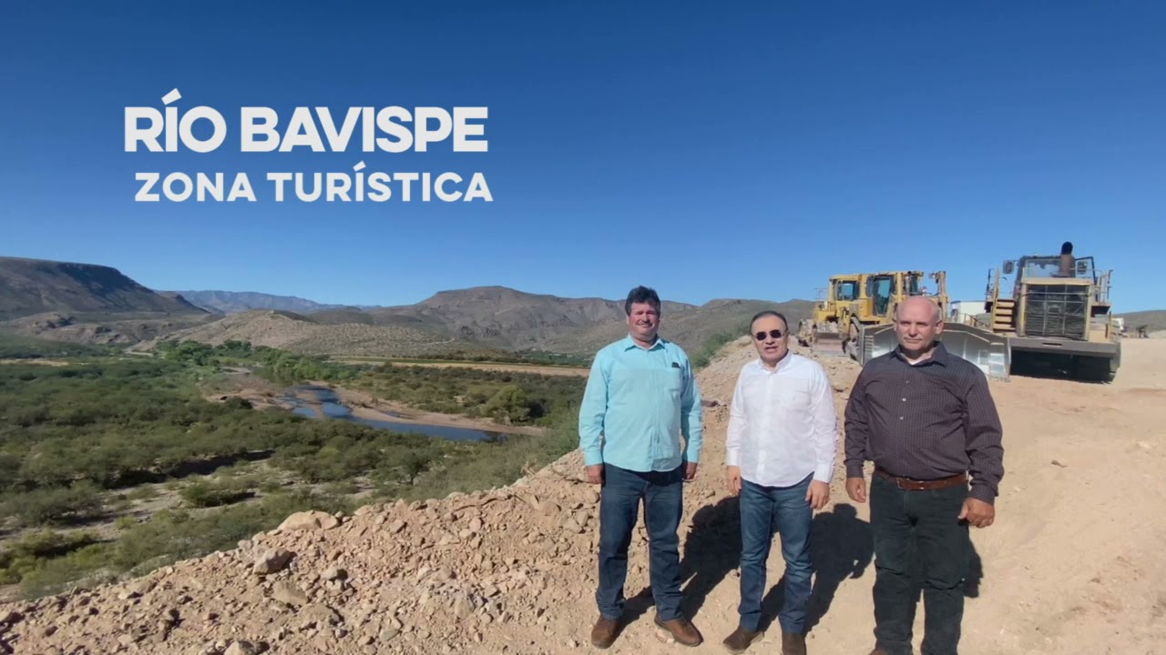 ¡Avanza la construcción de la carretera Agua Prieta-Bavispe!