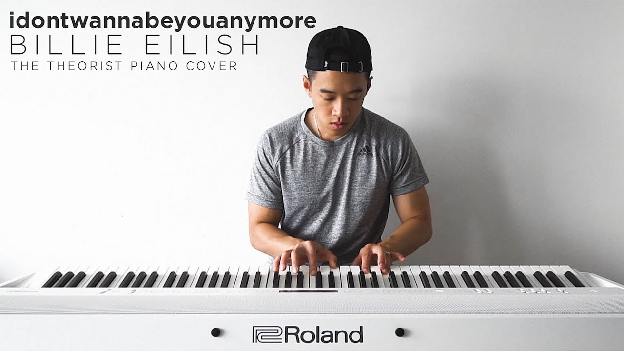 Billie Eilish - idontwannabeyouanymore | The Theorist Piano Cover