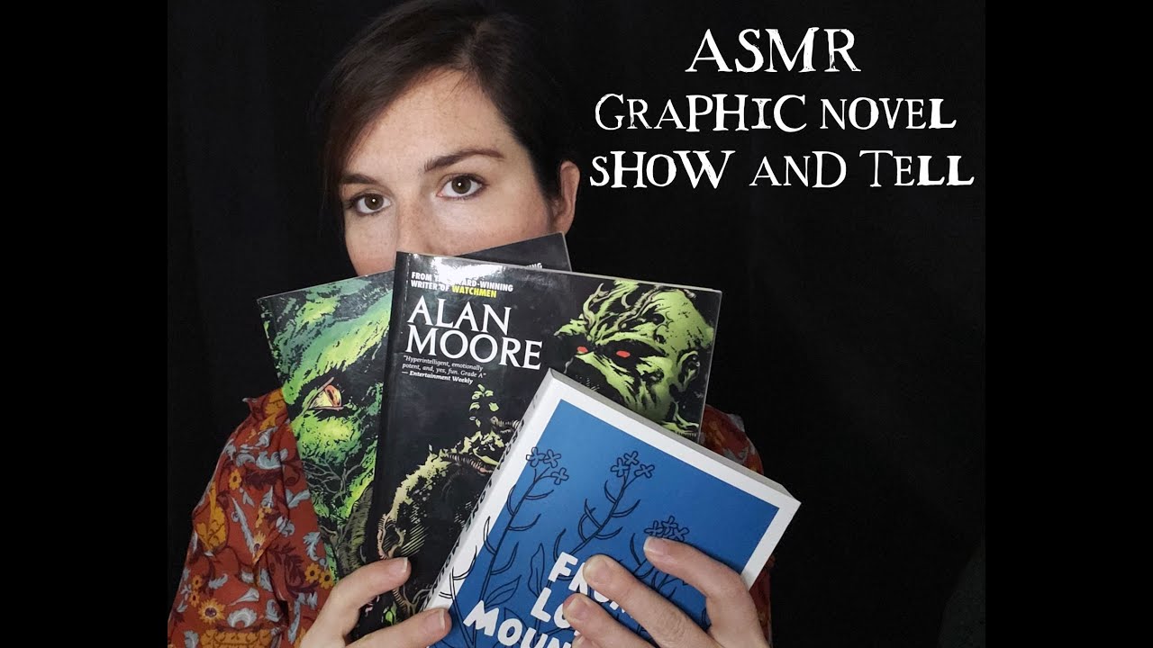ASMR | Whispered Graphic Novel Show and Tell
