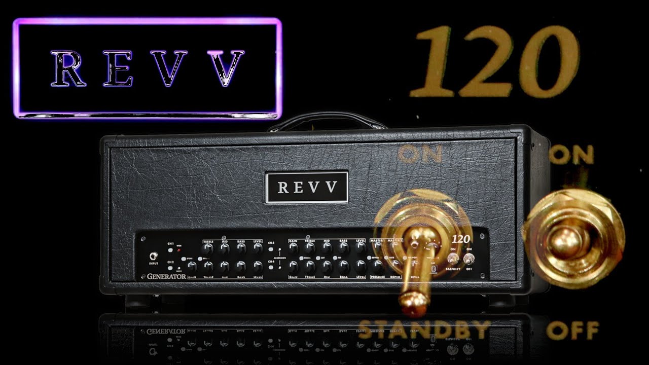Revv Generator 120 Mk3 - najlepszy wzmacniacz do Metalu na świecie (chyba ) - FILMIKI O GITARACH