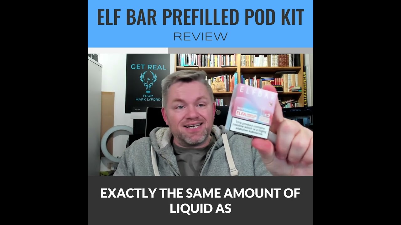 ELF BAR PREFILLED POD KIT REVIEW (WITH SUBTITLES)