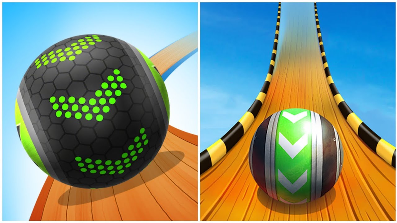 Sky Rolling Ball Vs Going Balls