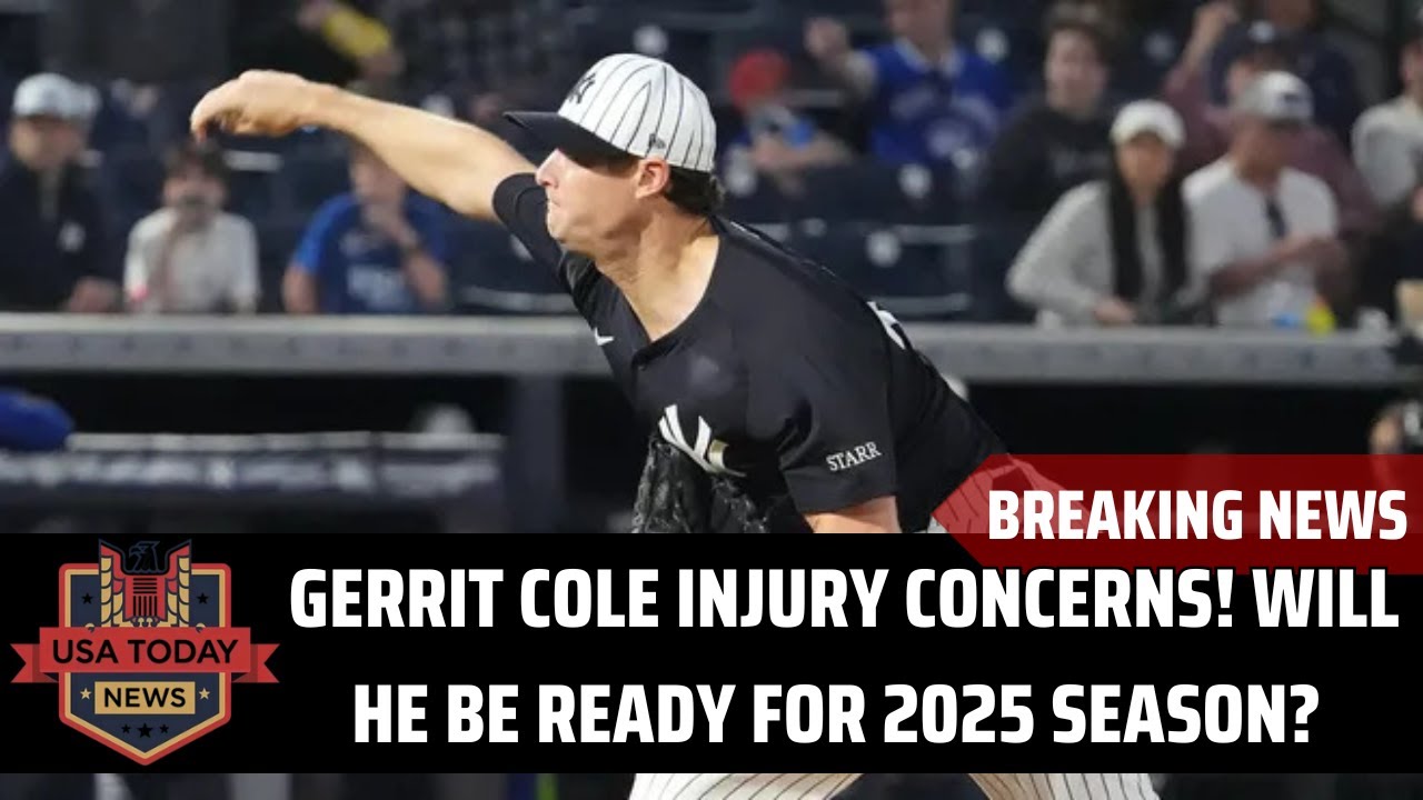 Gerrit Cole's Elbow Injury: What We Know So Far! MLB Spring Training Update । USA TODAY NEWS