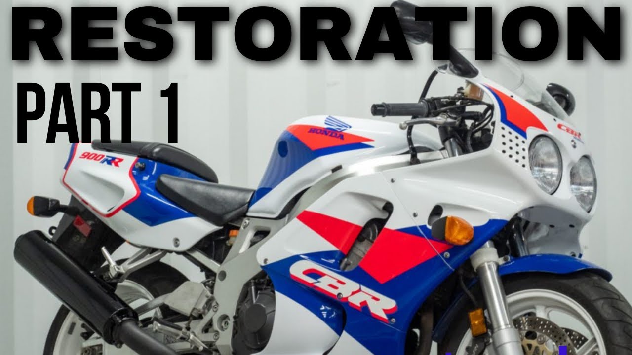 Cbr900rr fireblade sc28 restoration part 1