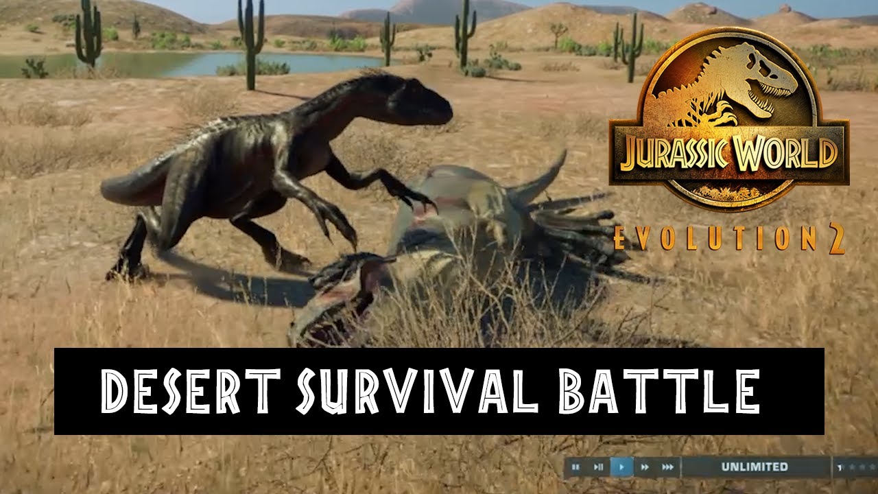 DESERT SURVIVAL BATTLE 🦖 | Dinosaurs Fight for Survival in the Burning Sands