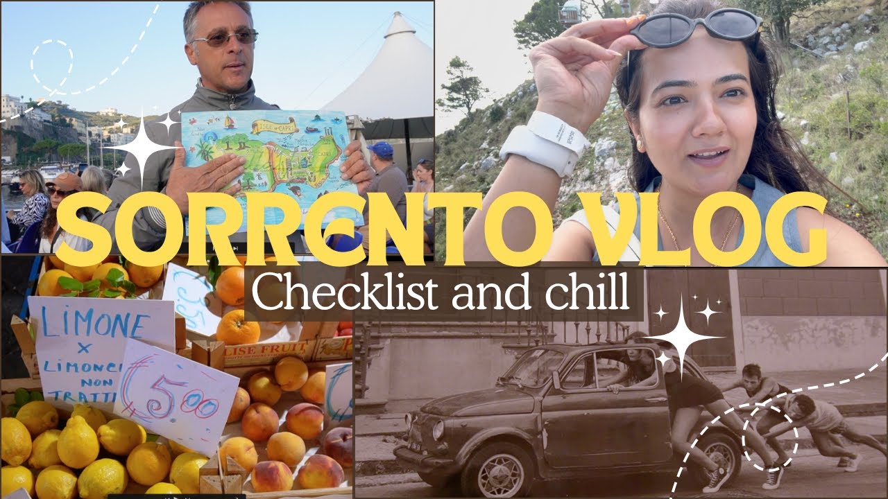 48 hrs l Sorrento, Blue Grotto, Capri l cute & chill vibes only