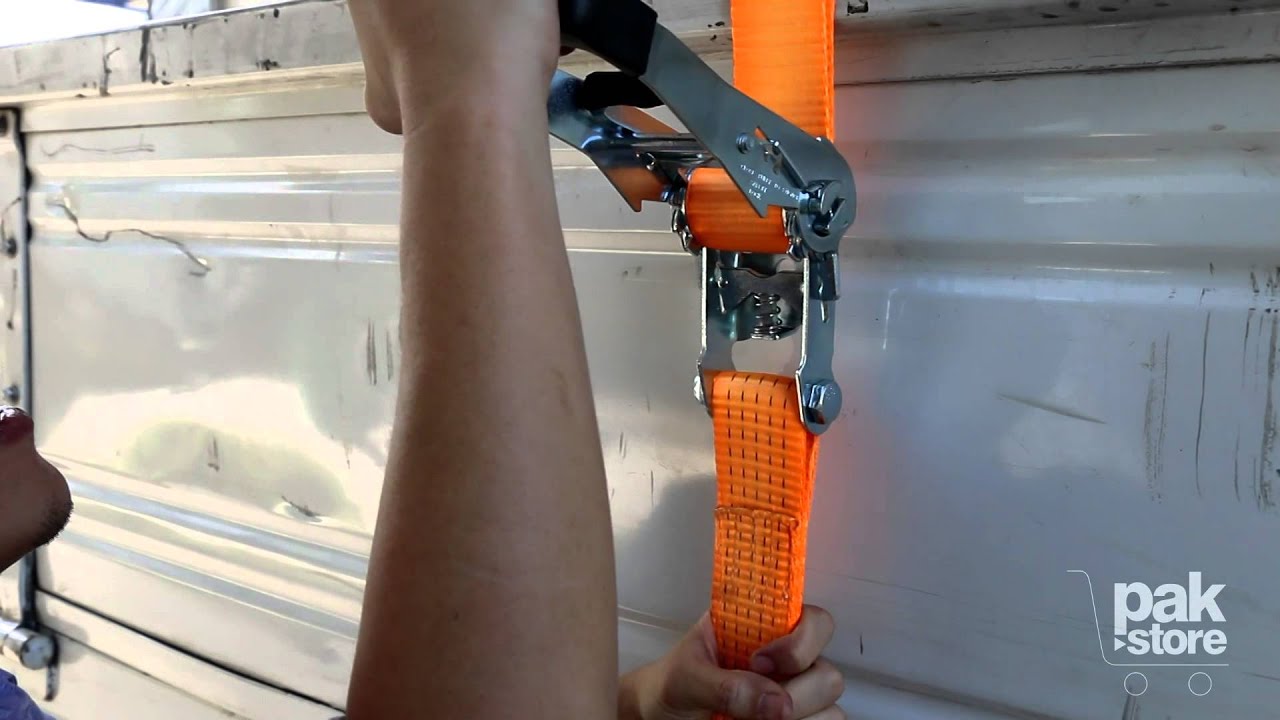 สายรัดเฟืองเกียร์ปลายตะขอ 2นิ้ว6เมตร (Ratchet with S-hook 2x6m)
