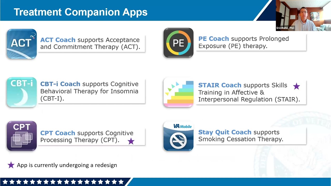 Eric Kuhn: Mobile Apps for Mental Health - VA National Center for PTSD Mobile Mental Health Program