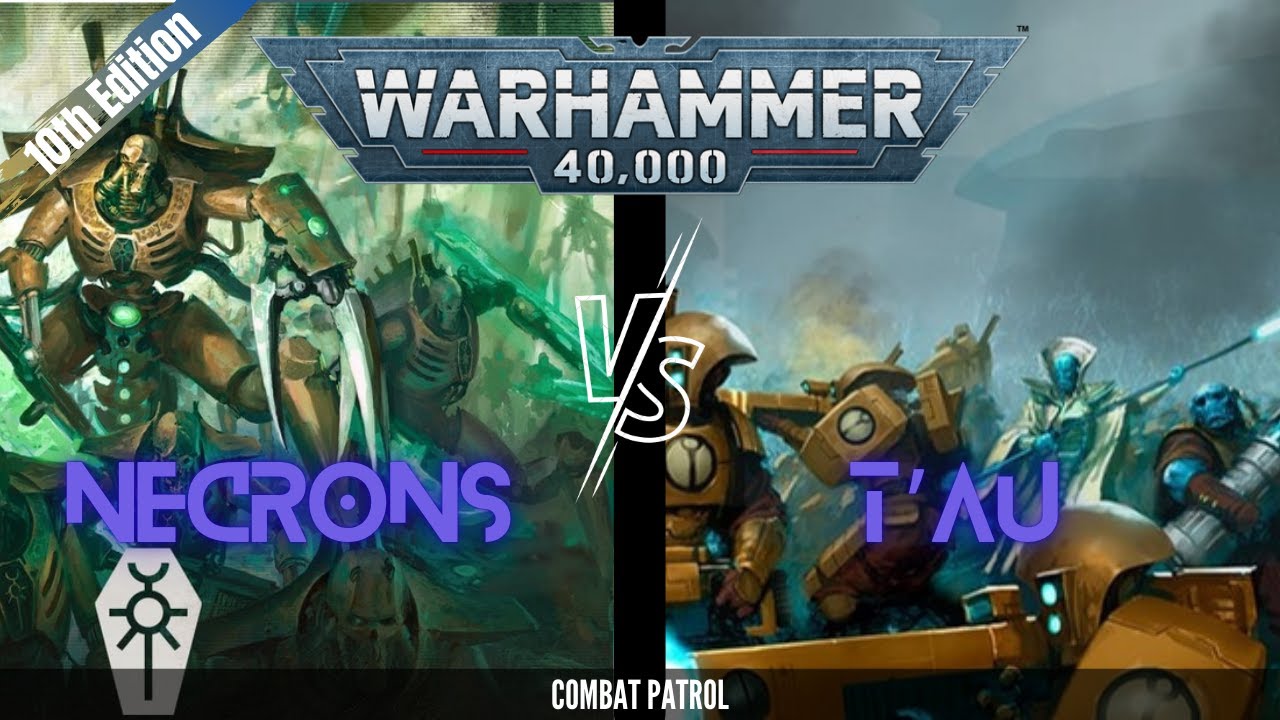 Combat Patrol Necrons vs Tau | Warhammer 40k