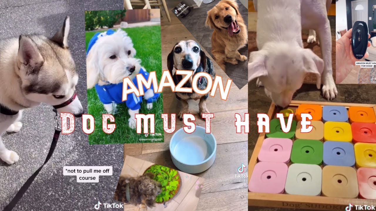 Tiktok Compilation || Amazon must Have for Dogs and Puppies Owners! With Links.