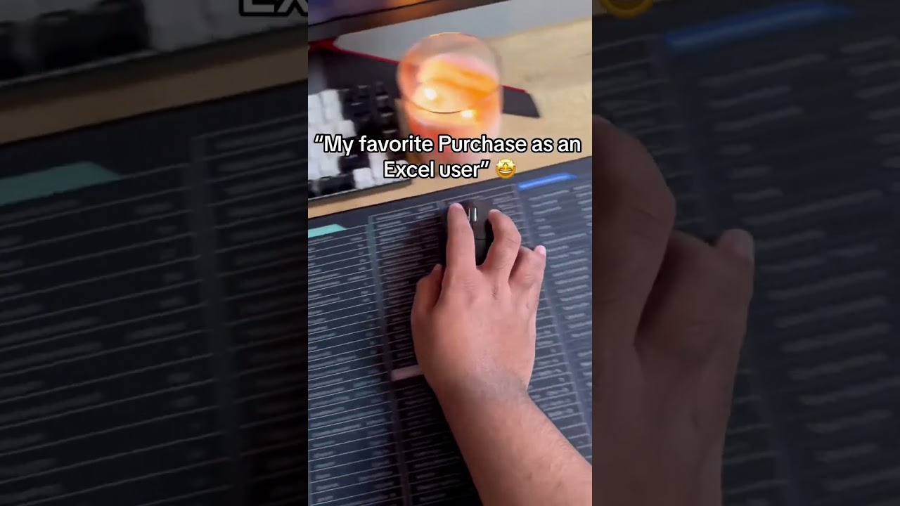 🔥 This Desk Pad Has Excel Shortcuts Printed On It! | Unboxing the Compro&trade; Excel Cheat Sheet Mat