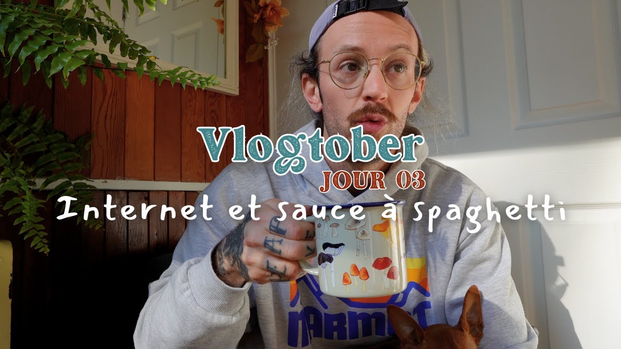 🍂Internet 10 fois plus rapide, feuilles d'automne et sauce à spaghetti | VLOGTOBER #03