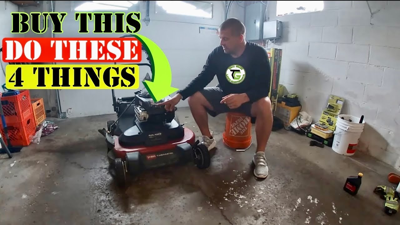 How to Keep The Toro TimeMaster Running Strong!! (0-100 Hrs)