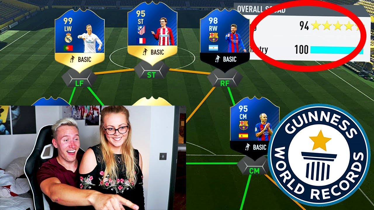 GIRLFRIEND W2S *WORLD RECORD* DRAFT! 😱 - FASTEST 195 FUT DRAFT CHALLENGE?!
