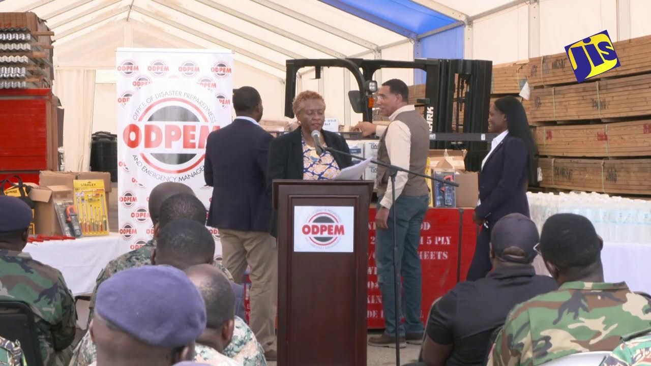 JISTV |ODPEM Building Supplies Handover Ceremony
