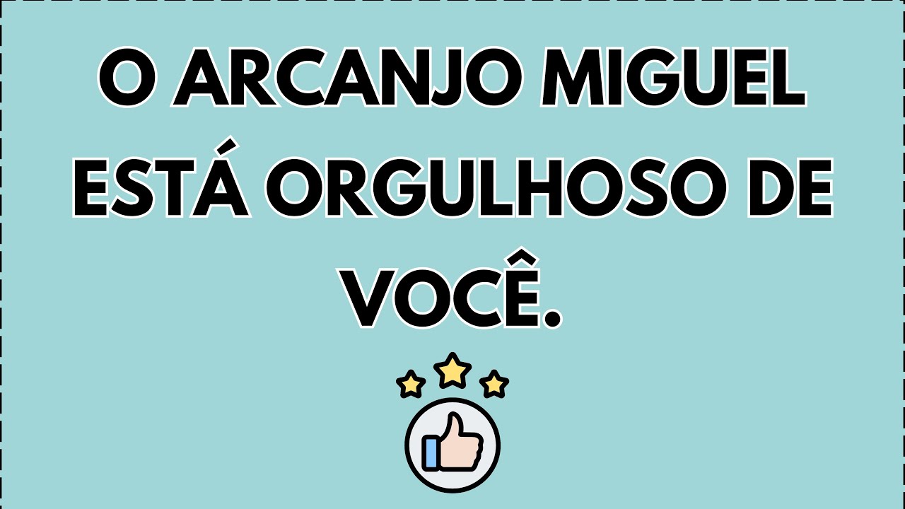 🛑 O que você fez para o Arcanjo Miguel ficar ORGULHOSO? 😲 A resposta surpreende...