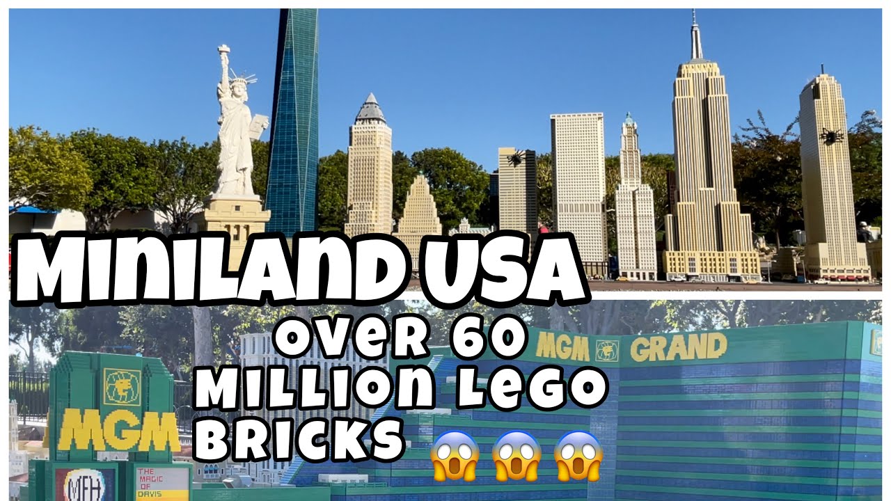 Miniland USA Legoland California Tour | annasworld