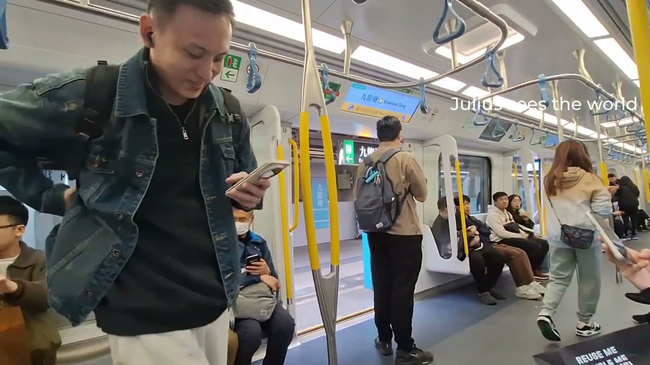 [同233活動組成員一齊去大圍]港鐵東鐵綫R-Train (D100/D102)旺角東至大圍行車片段