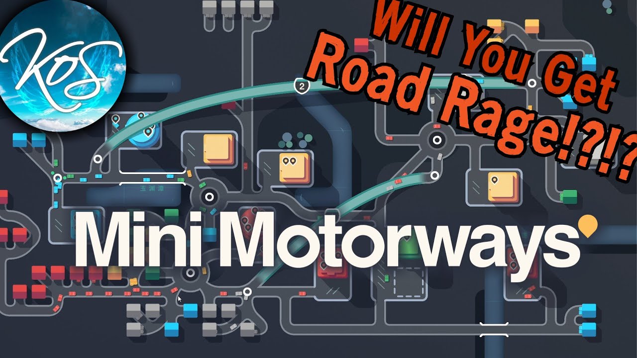 Mini Motorways - A NEW MINI METRO??  - First Look, Let's Play