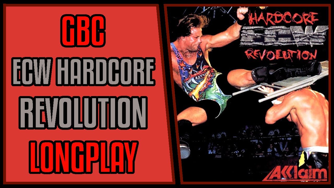 ECW Hardcore Revolution -  GBC Longplay/Walkthrough #113 [4Kp60]