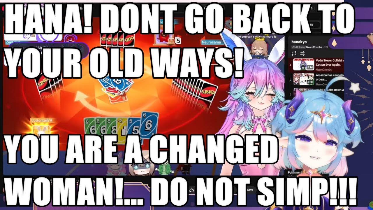 Is cotton making Hana go back to her old ways? (neuro subathon p5)