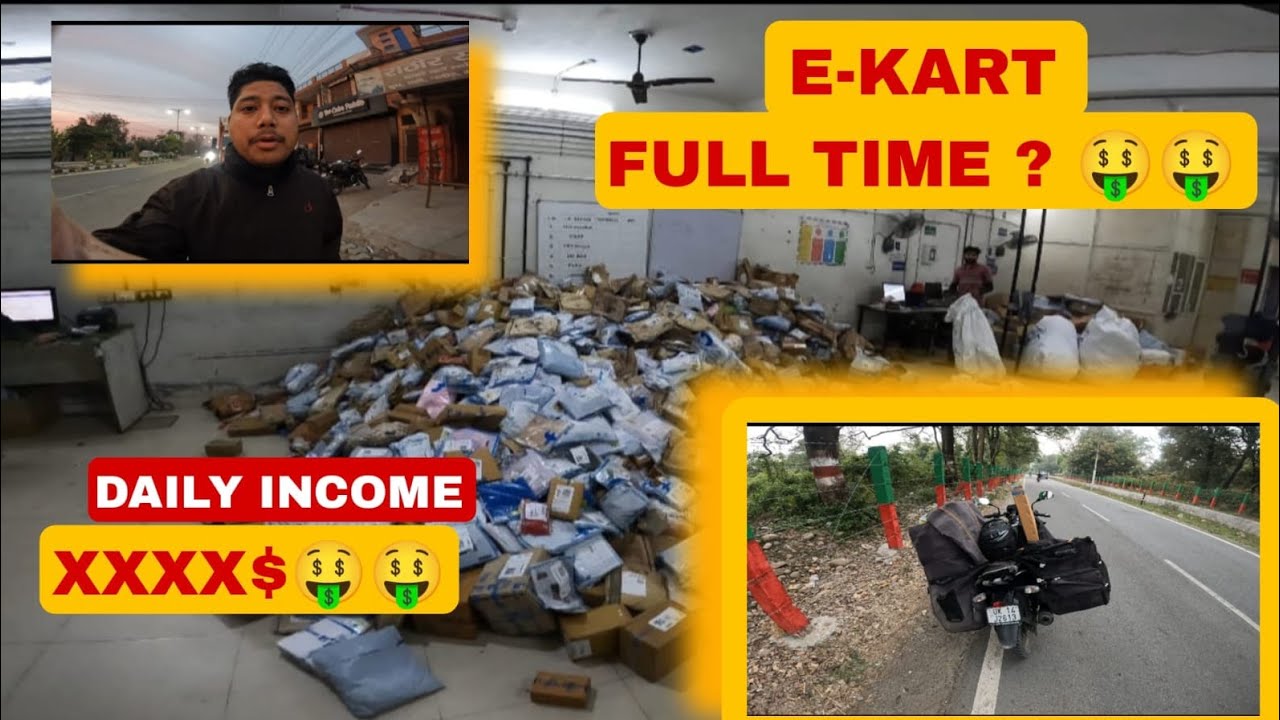 Flipkart delivery 🚚 boy salary 🤑 experience, jobs day 1