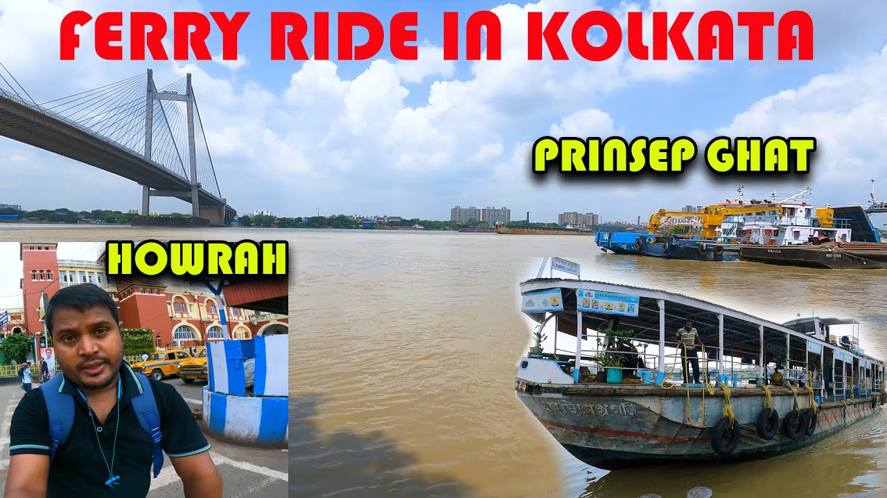 Ferry Ride in Kolkata || Howrah To Prinsep Ghat || Ramble Manish