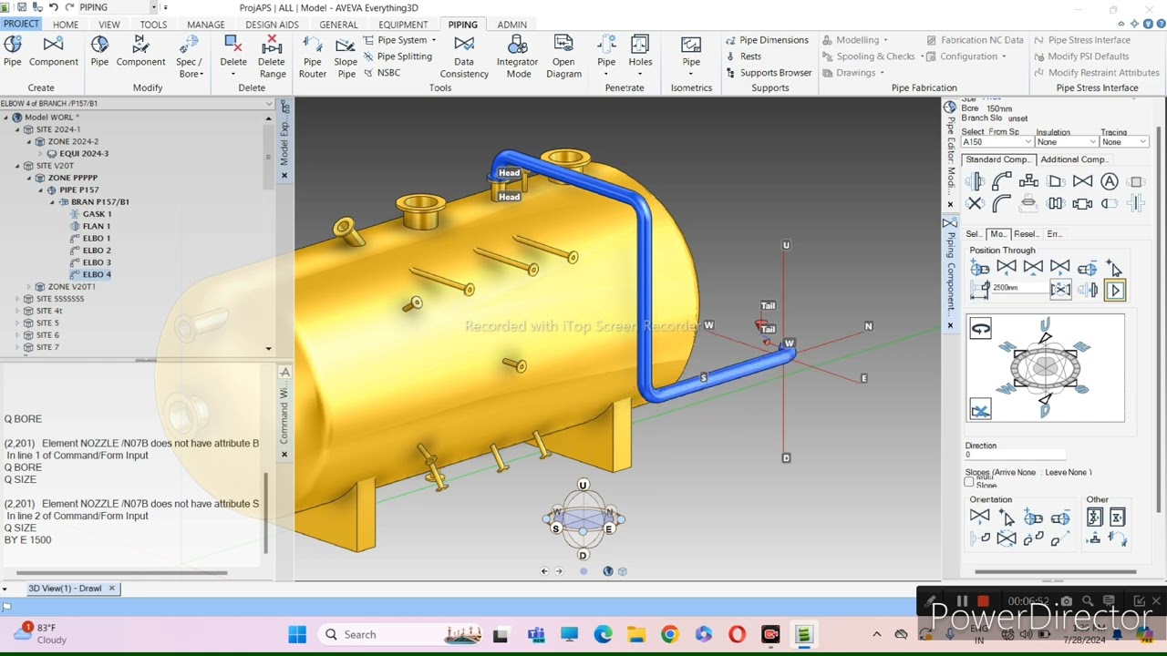 Basic piping and Connection