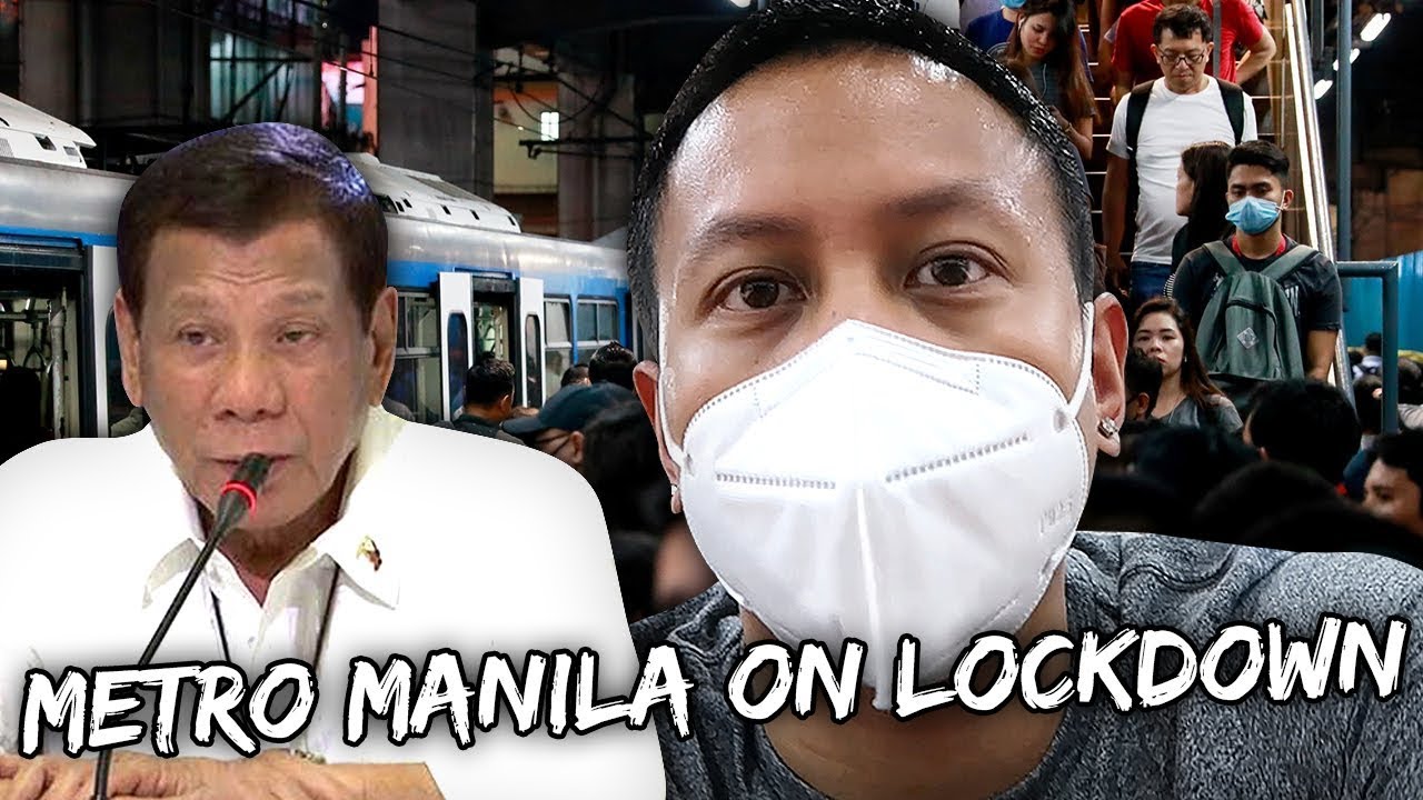 MANILA IN LOCKDOWN - Shopping for Supplies for Home Quarantine | Vlog #787