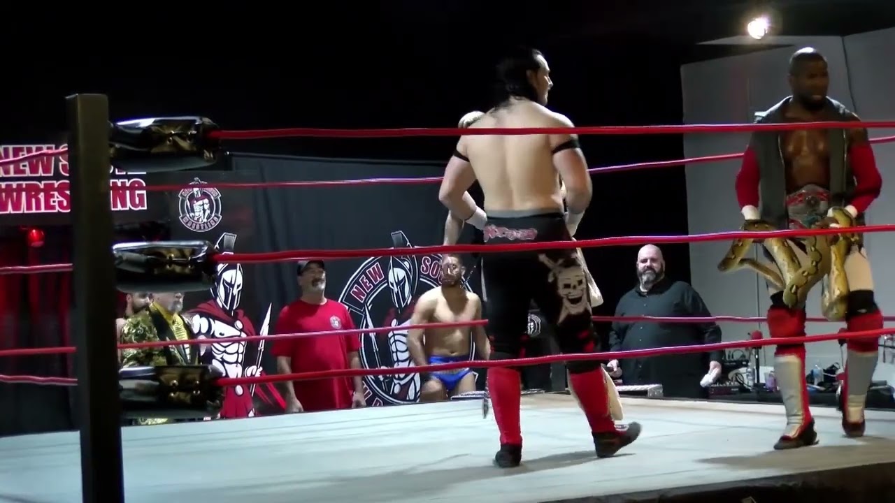 Marcus Johnson and Adrian Alexander VS Colorblind | New South Wrestling Tag Team Championship