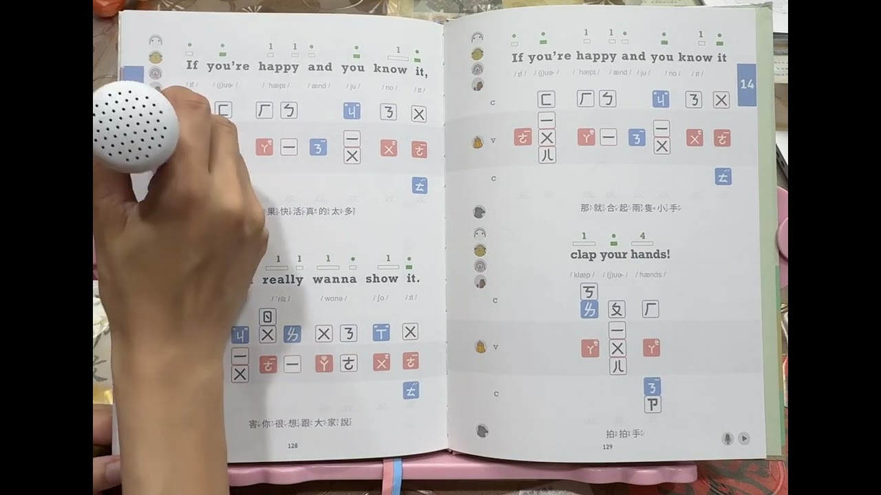 團練前自我練習 複習童謠第三冊第十三首「首尾既呼應」See, see! What shall I see? 第十四首「鼓掌手同心」If you’re happy and you know it.