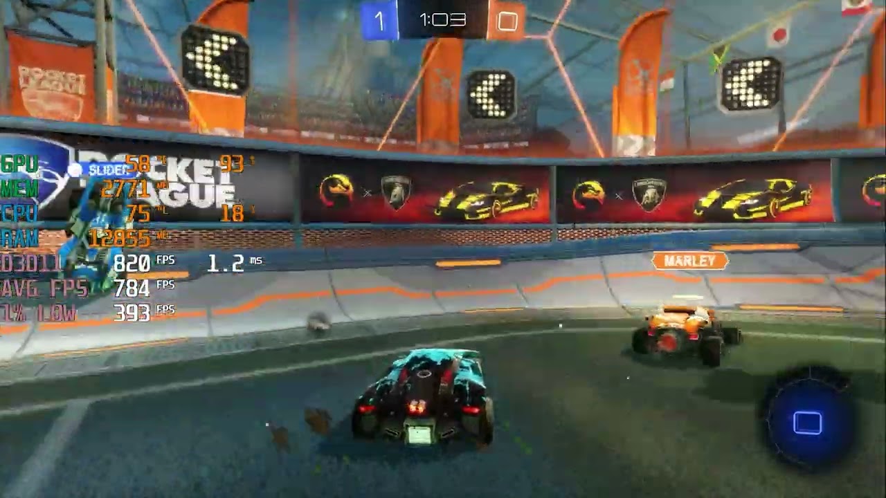 Rocket League - Ryzen 7 7700 + RTX 5080 - 1080p, 1440p Max Settings - Benchmark Fps Test