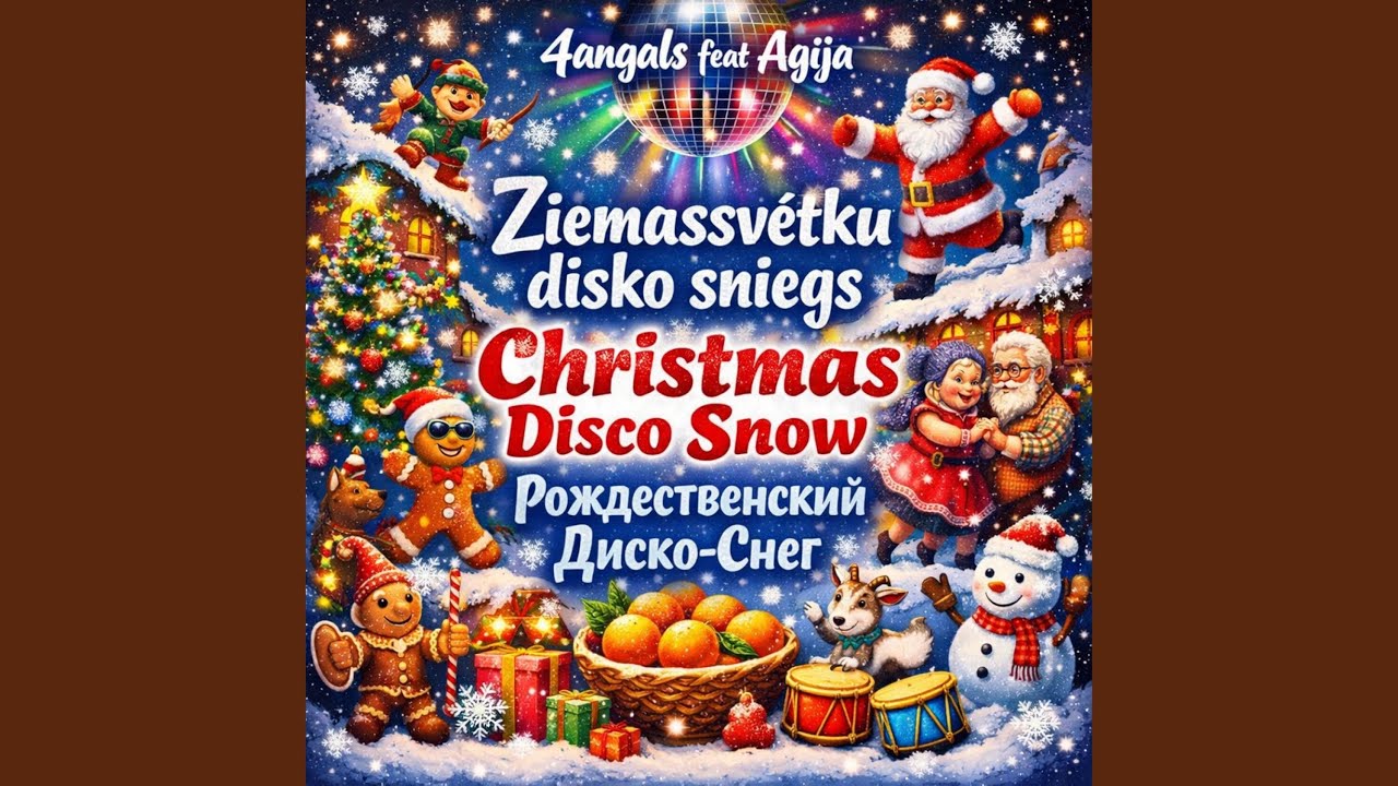 Christmas disco snow