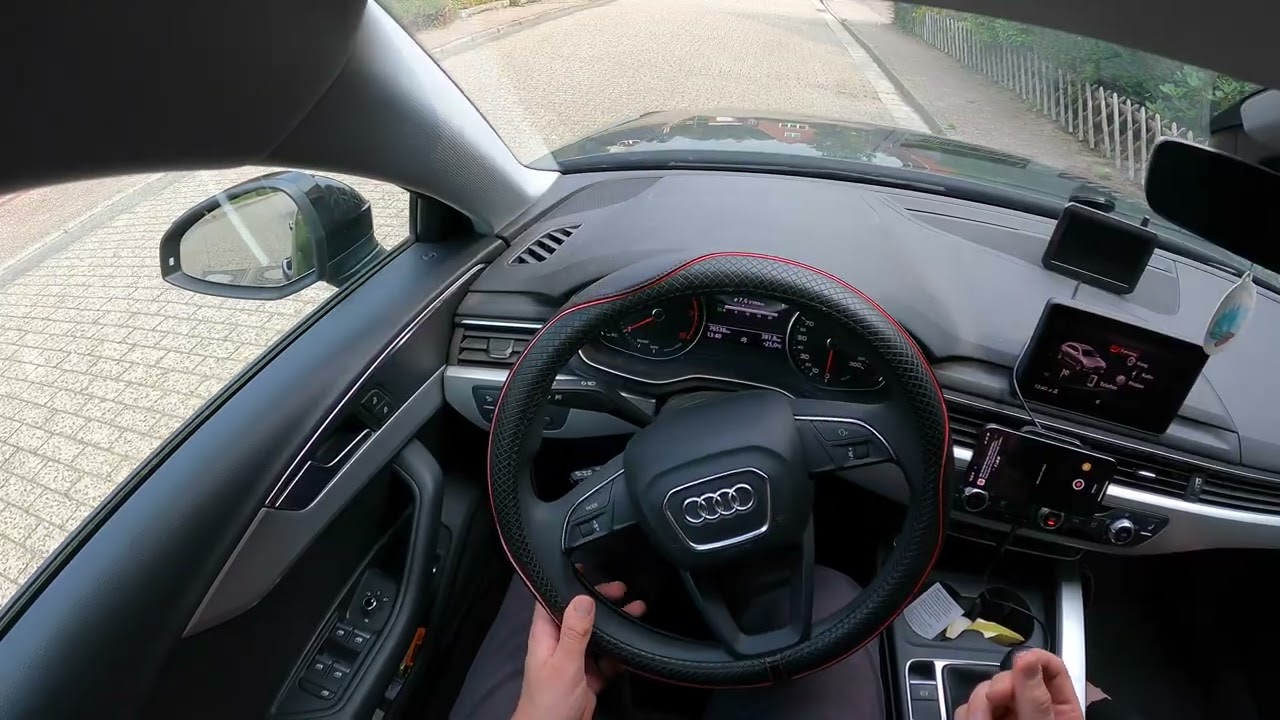 How to setup and use speed warning function (speed warner) Audi A4 / S4 Avant DIY