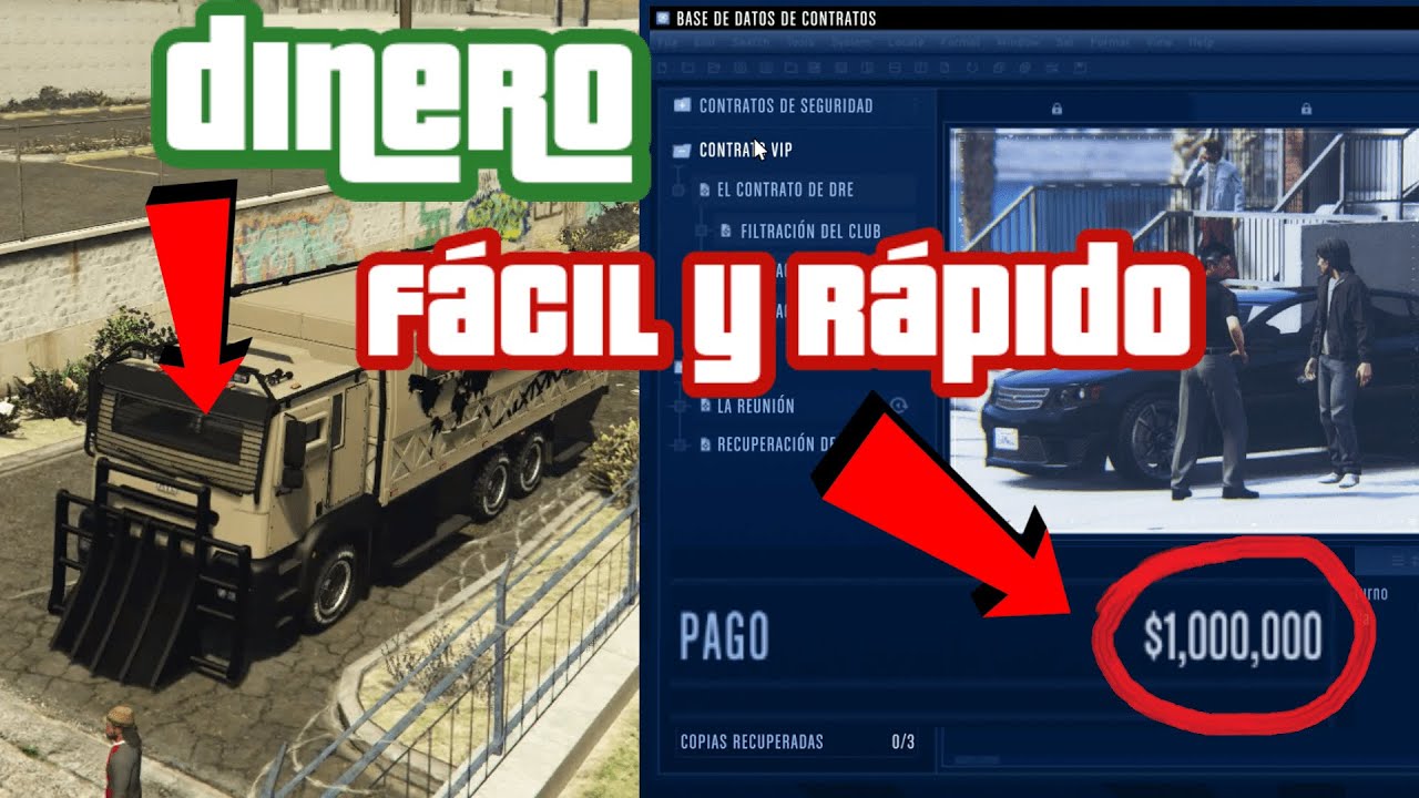 Dinero FACIL y RAPIDO en GTA Online! Las mejores formas!