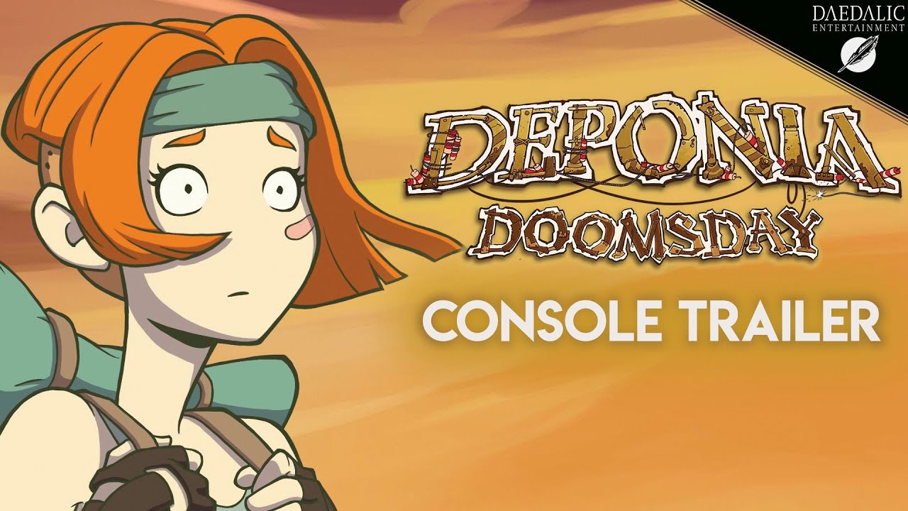 Deponia Doomsday Announcement Trailer for PlayStation 4 and Xbox One